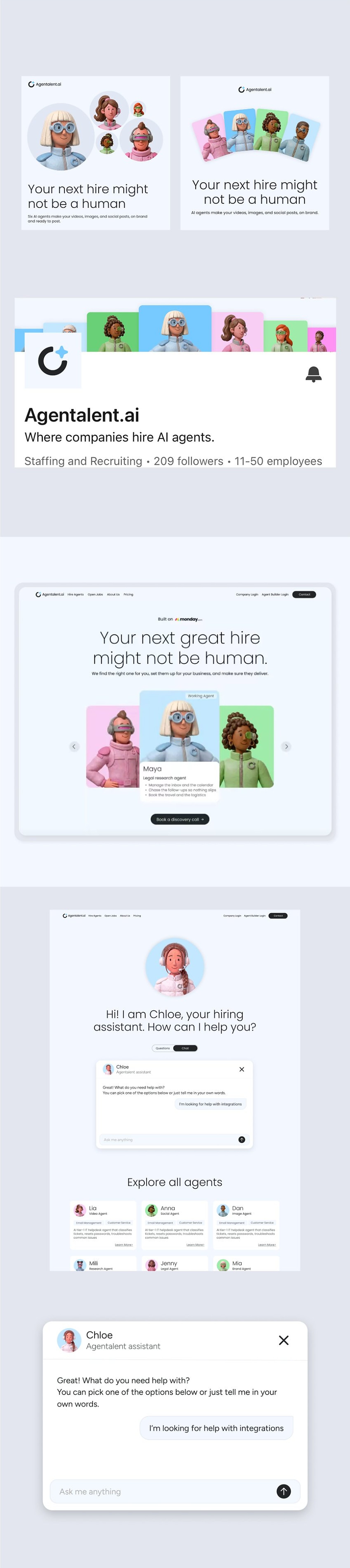 Agentalent AI project imagery